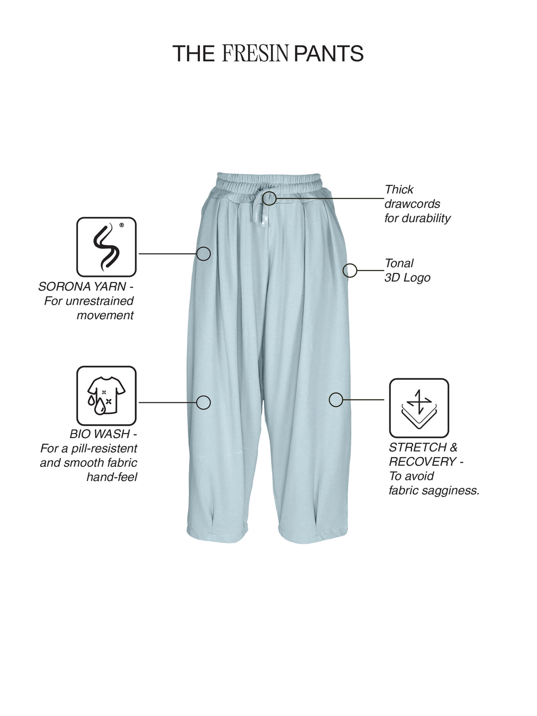Fila Women Blue Fresin Joggers