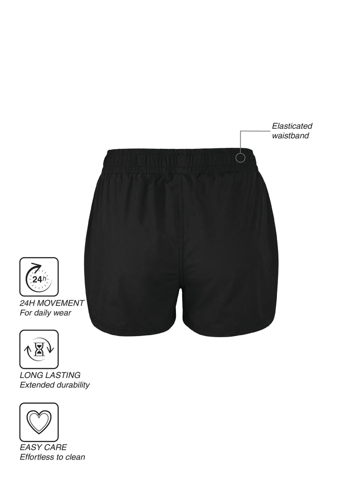 Fila Womens Black Bobbi Shorts