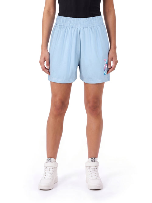 Fila Women Light Blue Bobbi Shorts