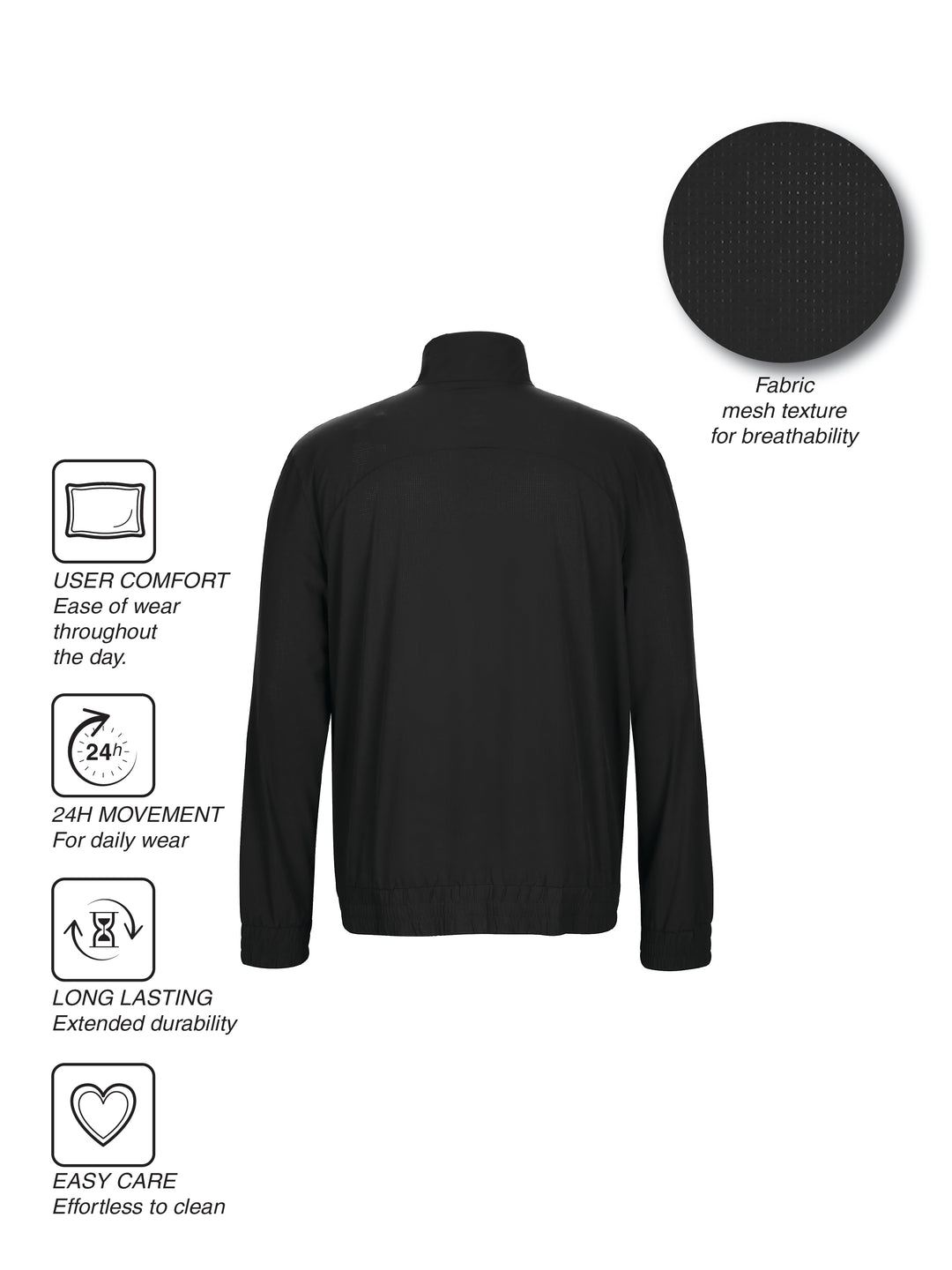 Fila Men Black Tanui Jacket