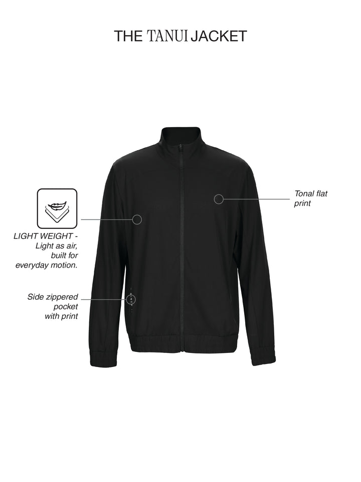 Fila Men Black Tanui Jacket