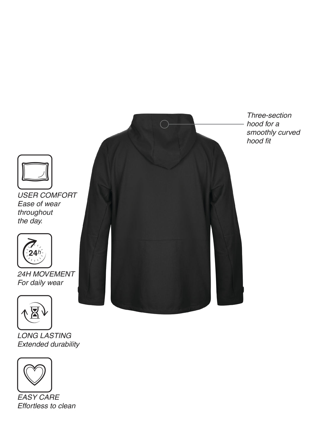 Fila Men Black Ronne Jacket