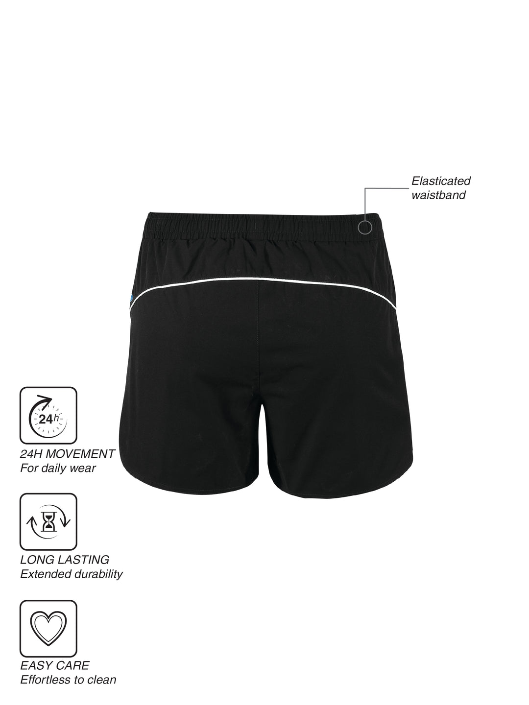 Fila Women Black Donie Shorts
