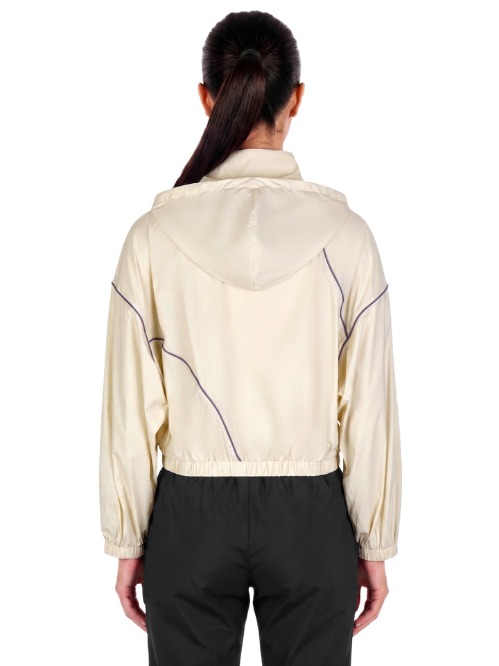 Fila Women Beige-Grape Jino Jacket