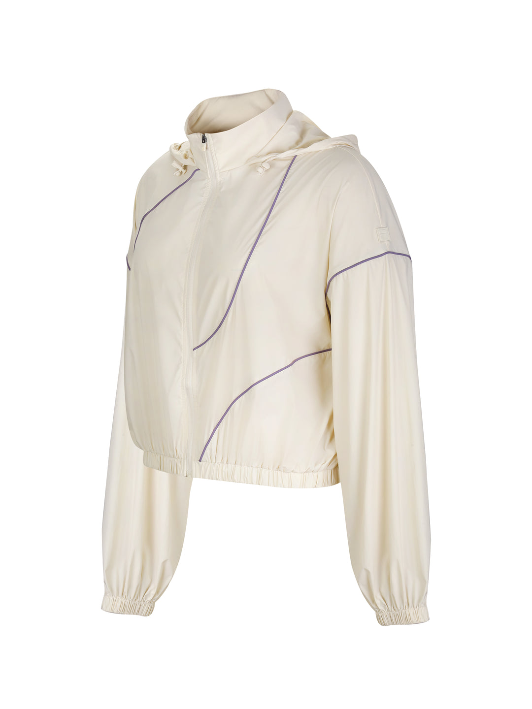 Fila Women Beige-Grape Jino Jacket
