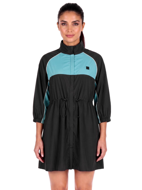 Fila Women Black-Turquoise Gibby Dress