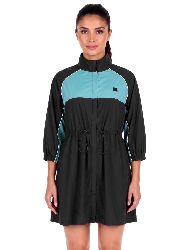 Fila Women Black-Turquoise Gibby Dress