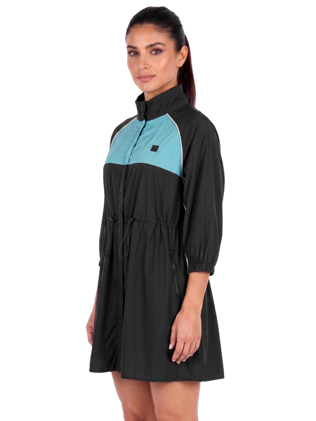 Fila Women Black-Turquoise Gibby Dress