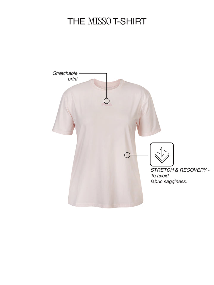Fila Women Pink Misso Knitted Tee