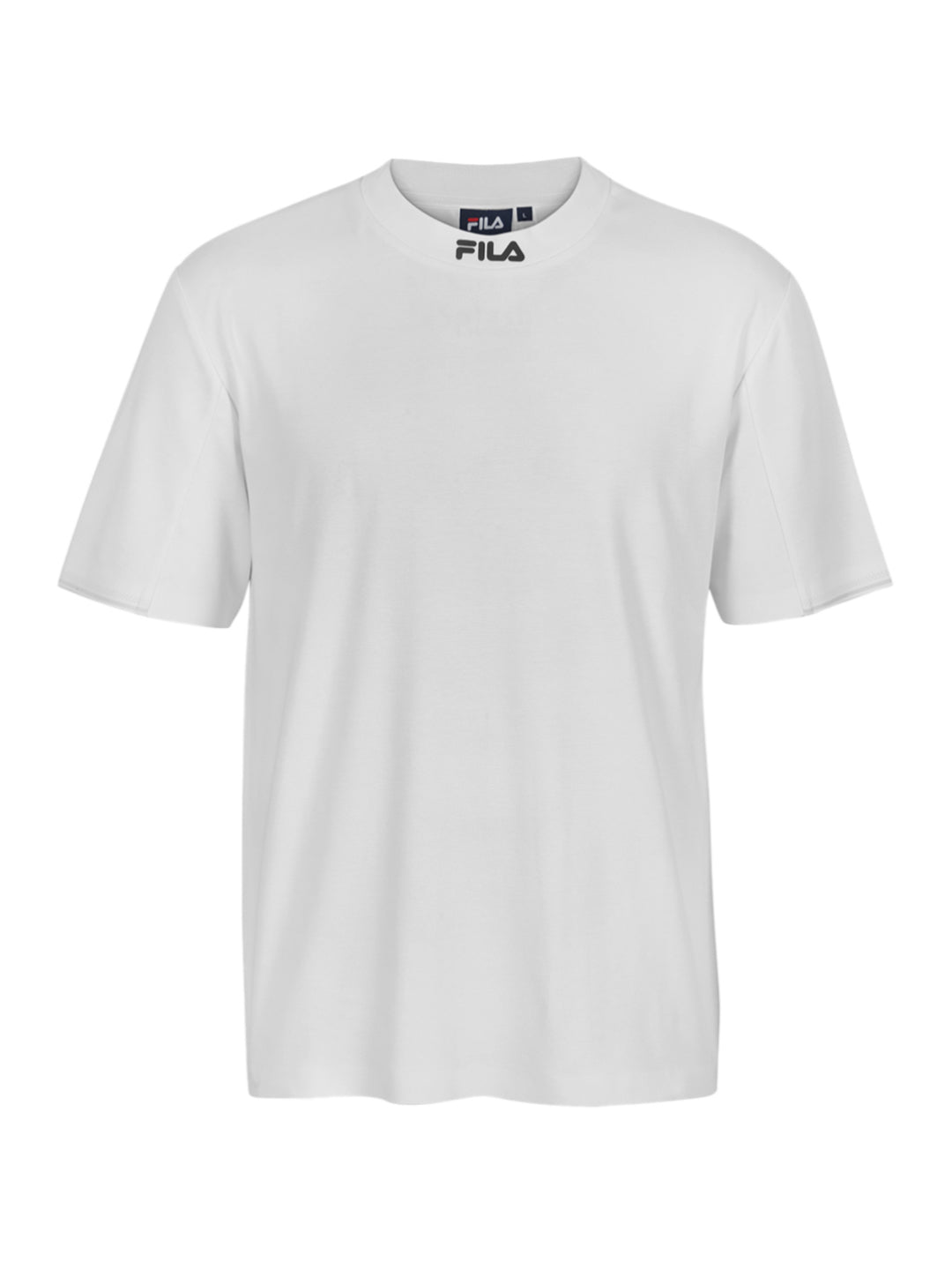Fila Men White Gamen Knitted Tee Shirt