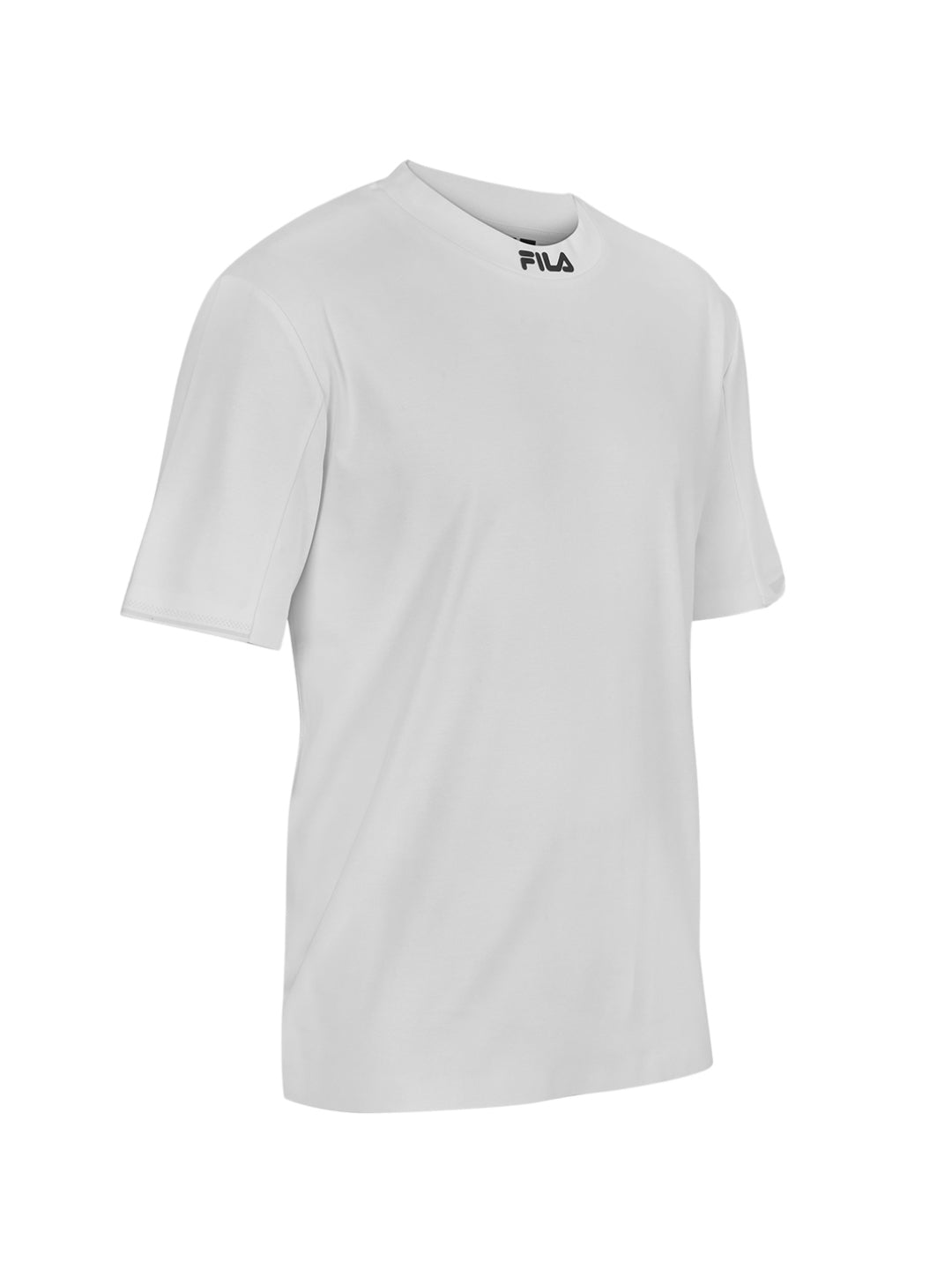 Fila Men White Gamen Knitted Tee Shirt