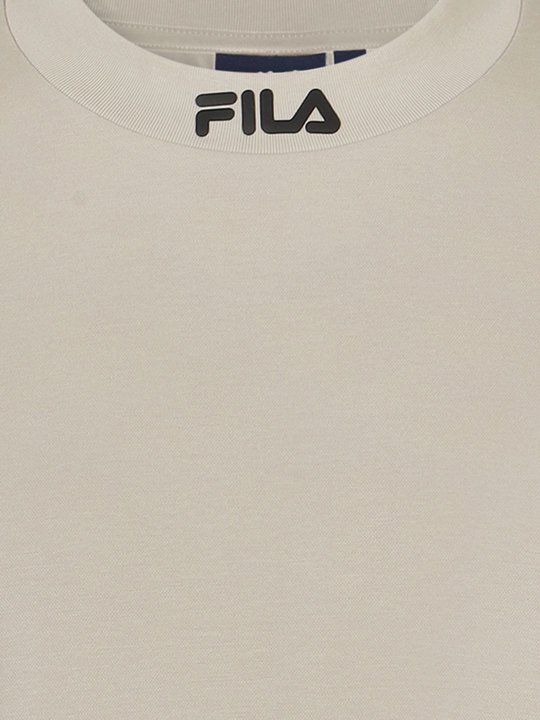 Fila Men Beige Gamen Knitted Tee Shirt
