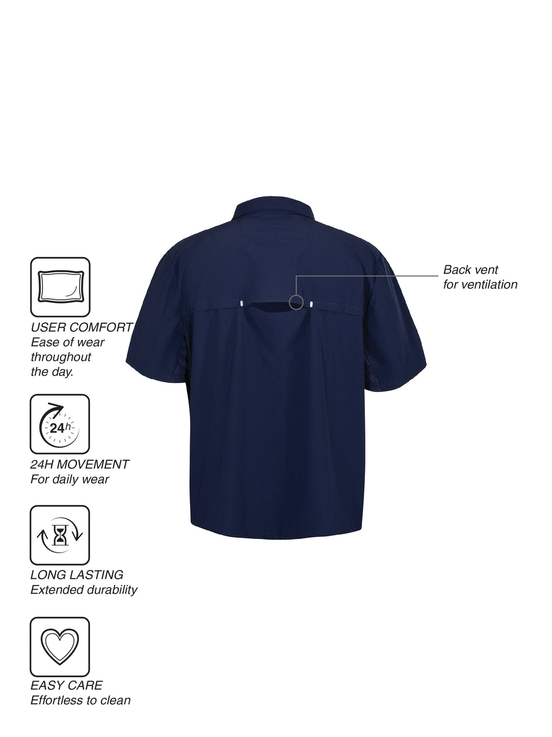 Fila Men Navy Marrel Shirt