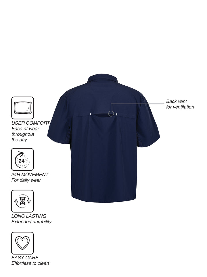 Fila Men Navy Marrel Shirt