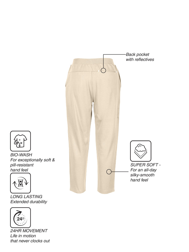 Fila Women Beige Addie Knitted Pants