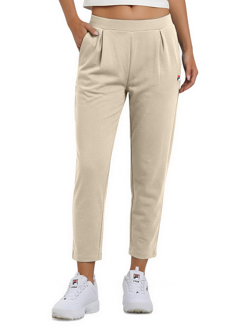 Fila Women Beige Addie Knitted Pants