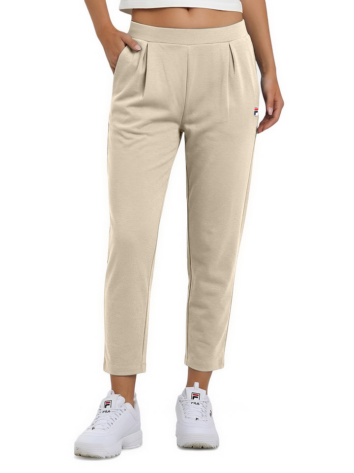 Fila Women Beige Addie Knitted Pants