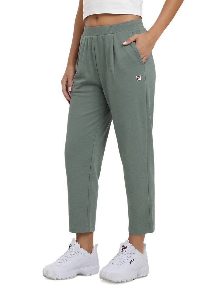 Fila Women Darkgreen Addie Knitted Pants