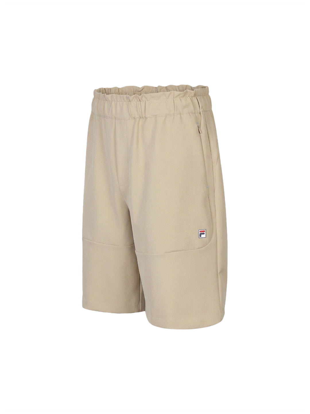 Fila Men Beige West Woven Shorts
