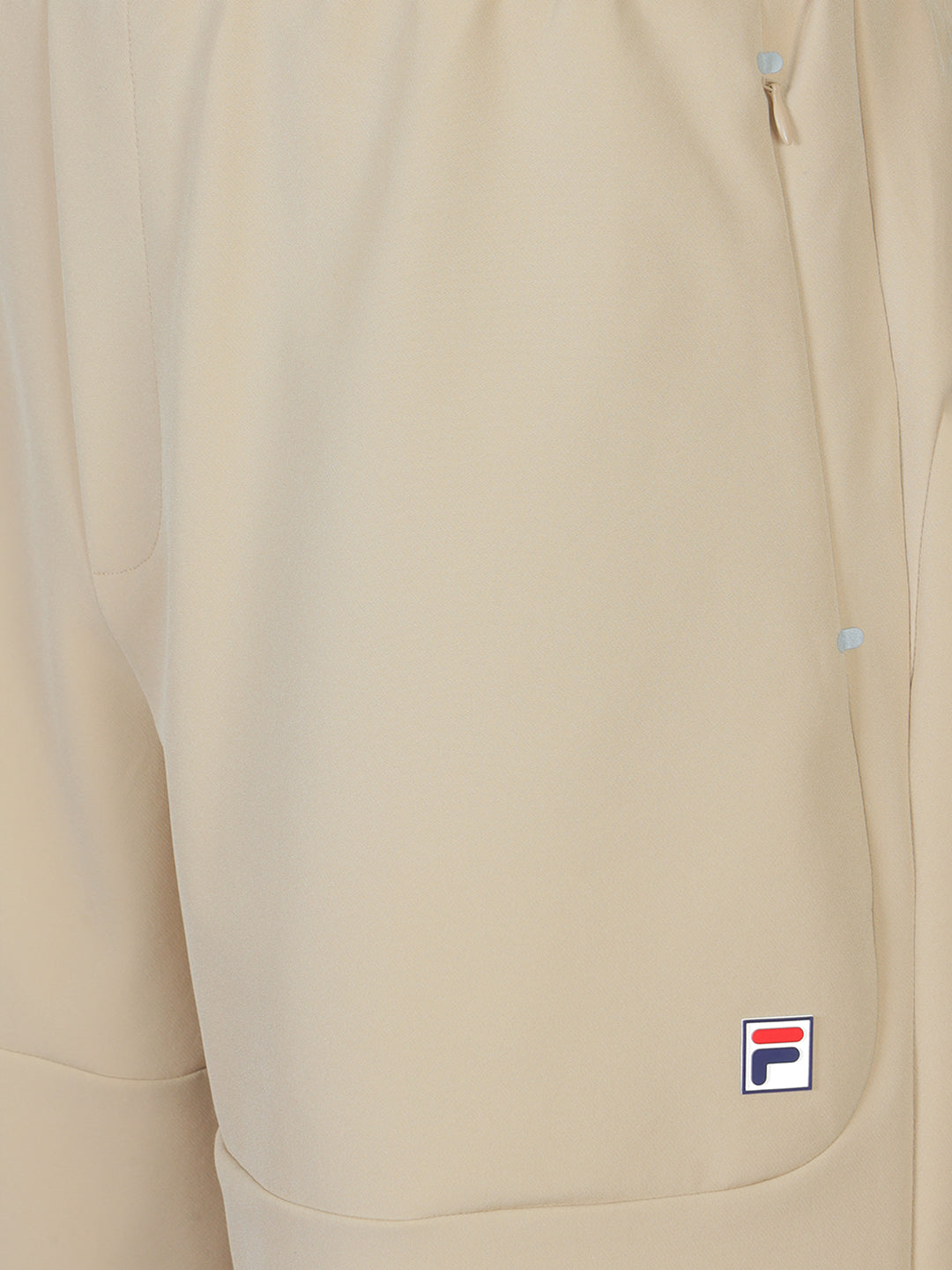 Fila Men Beige West Woven Shorts