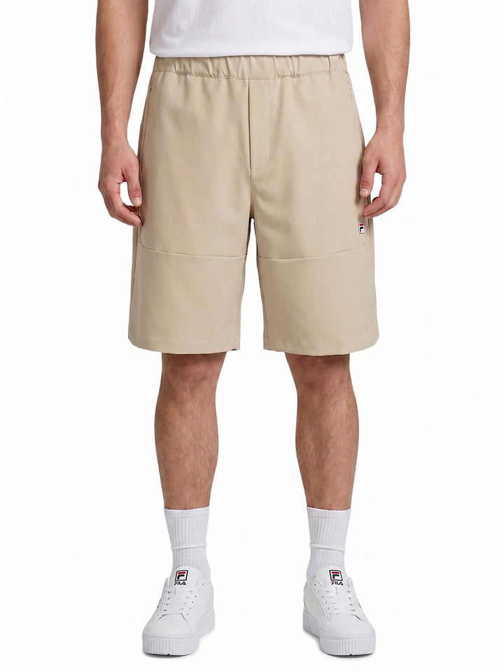 Fila Men Beige West Woven Shorts