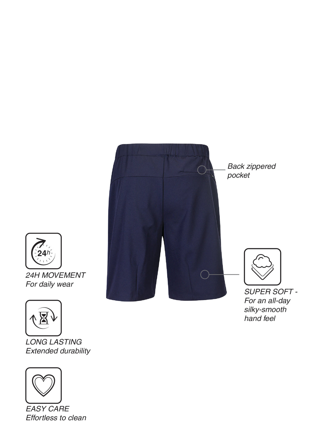 Fila Men Navy West Woven Shorts