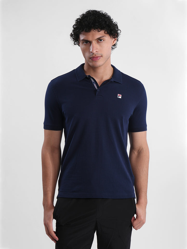 Fila Mens Navy Robert Polo