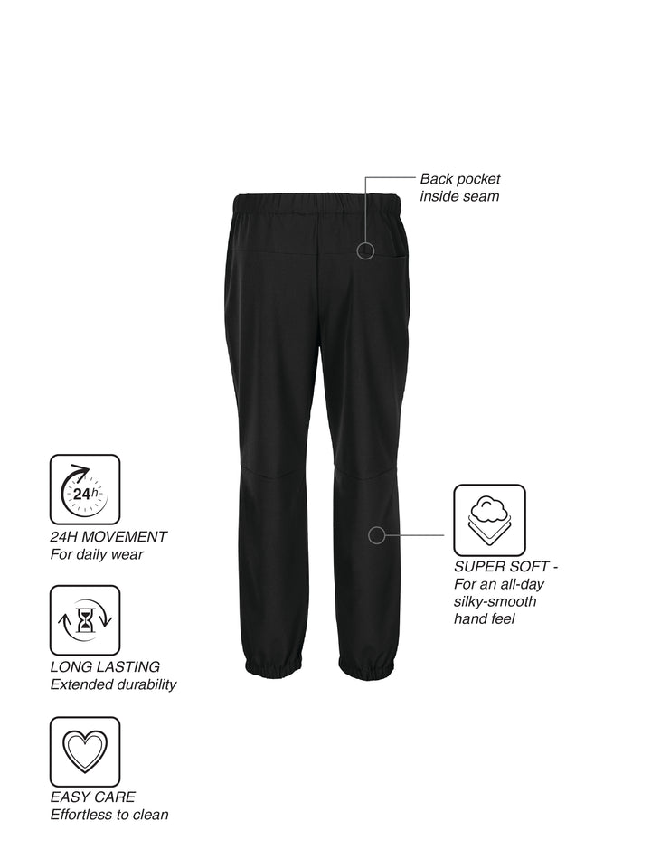 Fila Men Black Garon Woven Pants