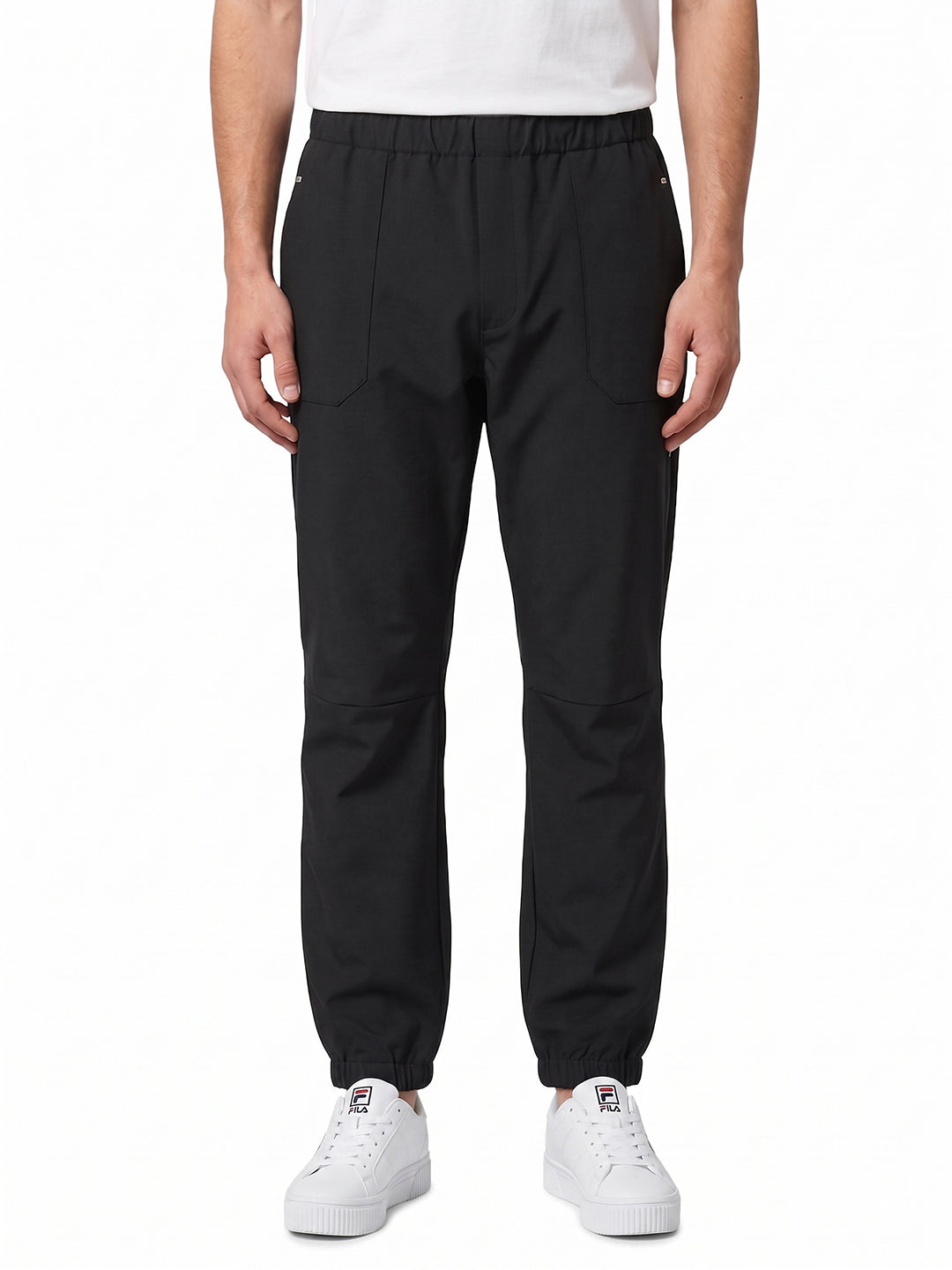 Fila Men Black Garon Woven Pants