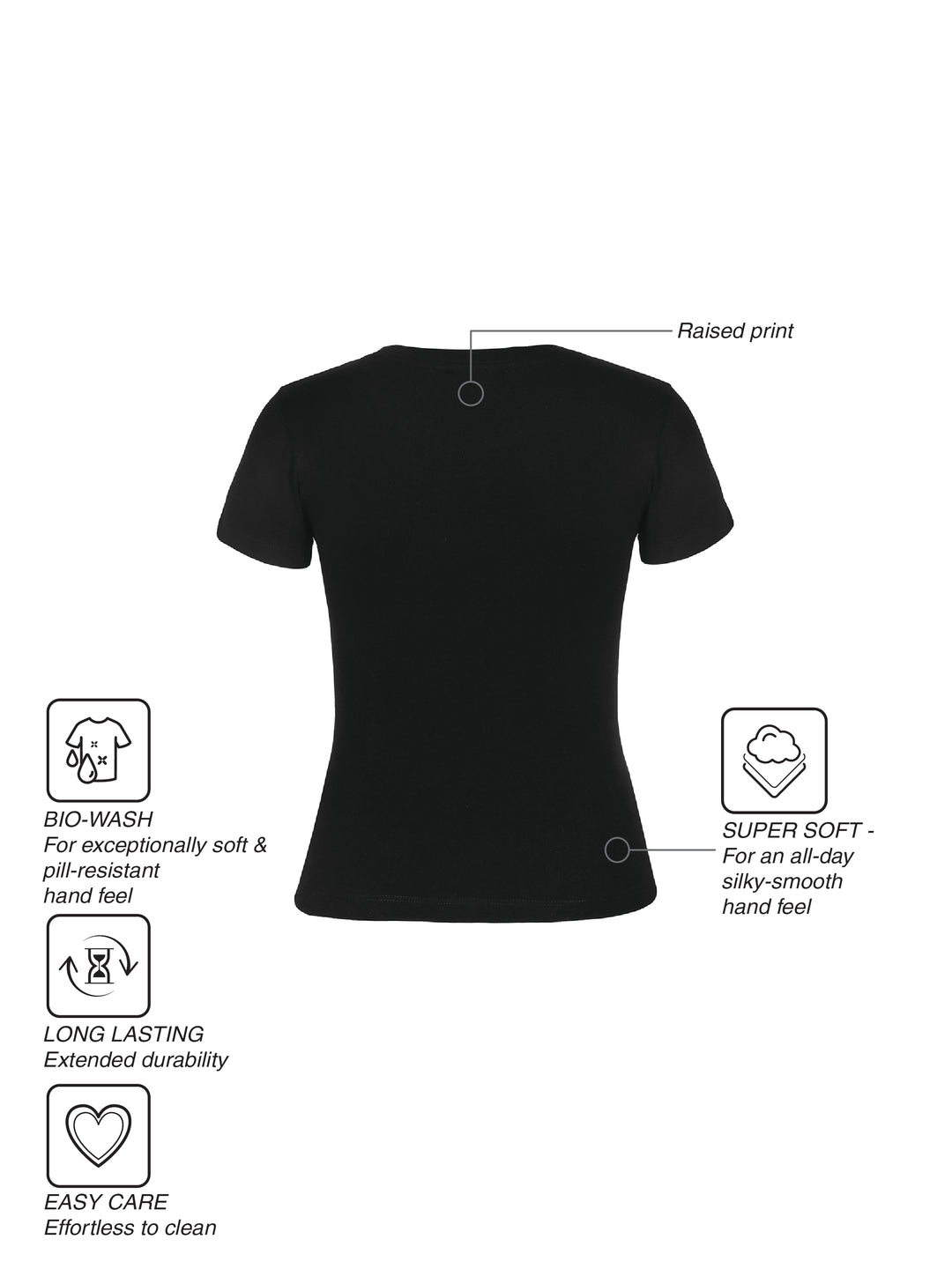 Fila Women Black Abby Knitted Tee