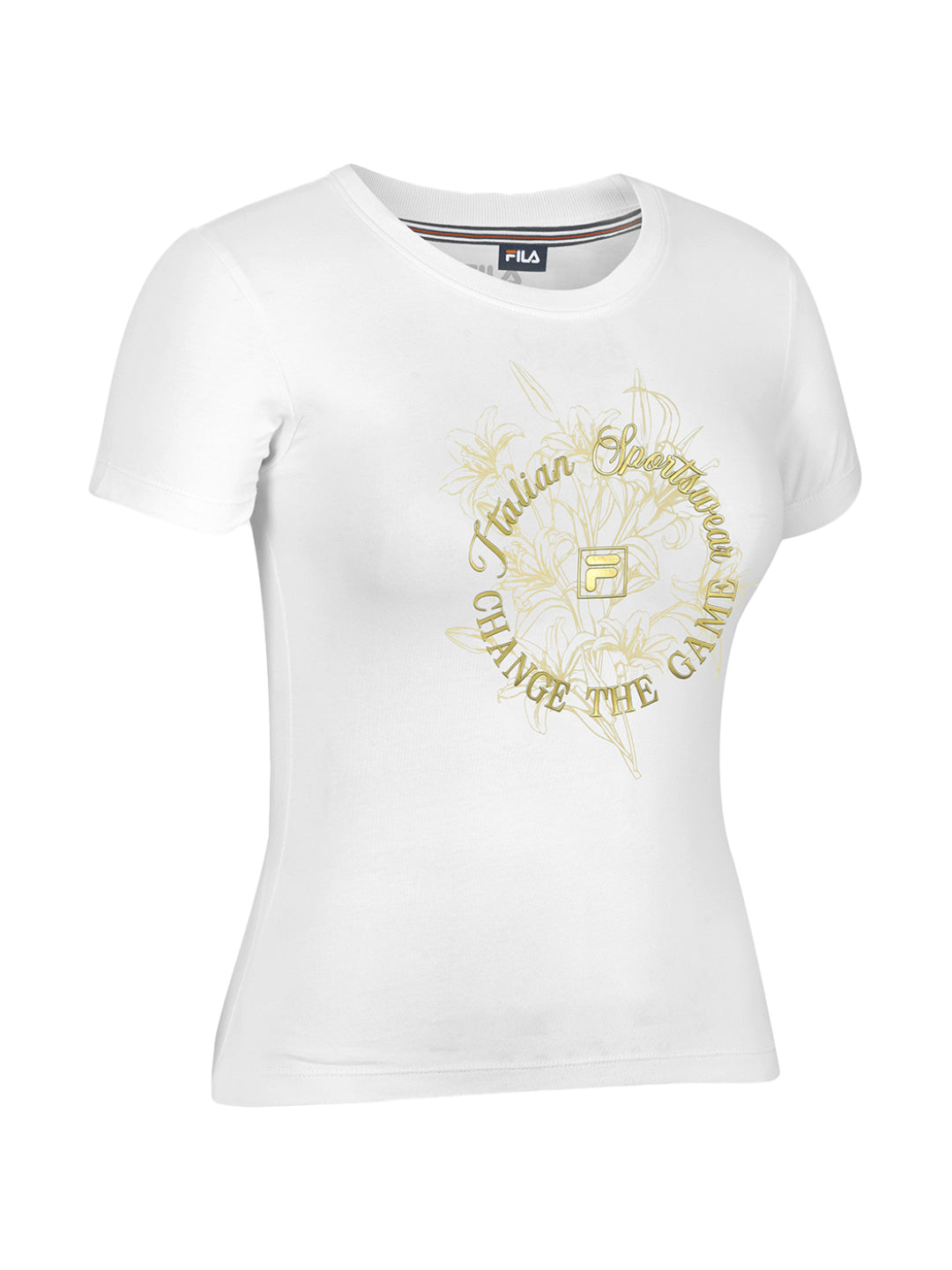 Fila Women White Abby Knitted Tee