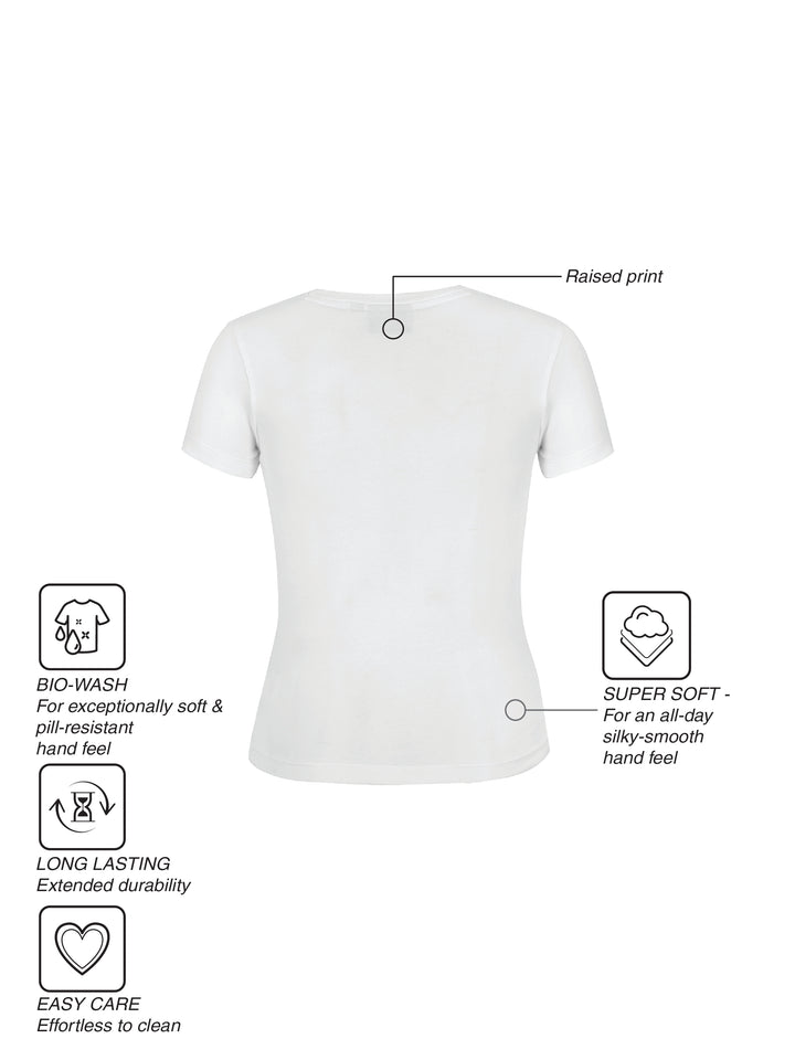 Fila Women White Abby Knitted Tee