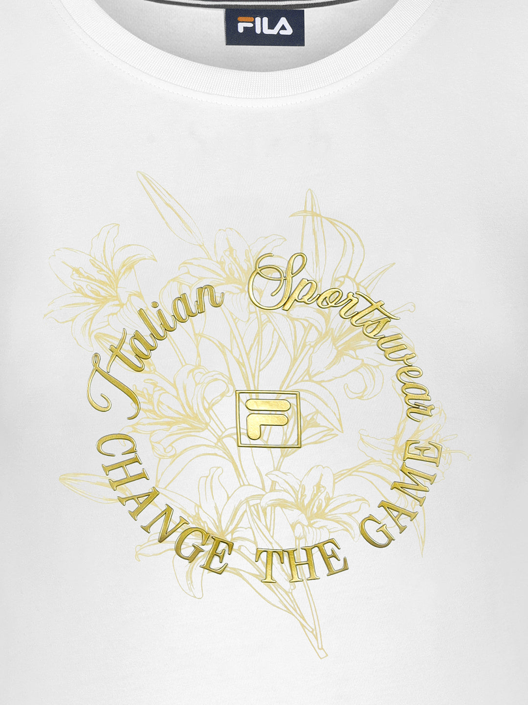 Fila Women White Abby Knitted Tee
