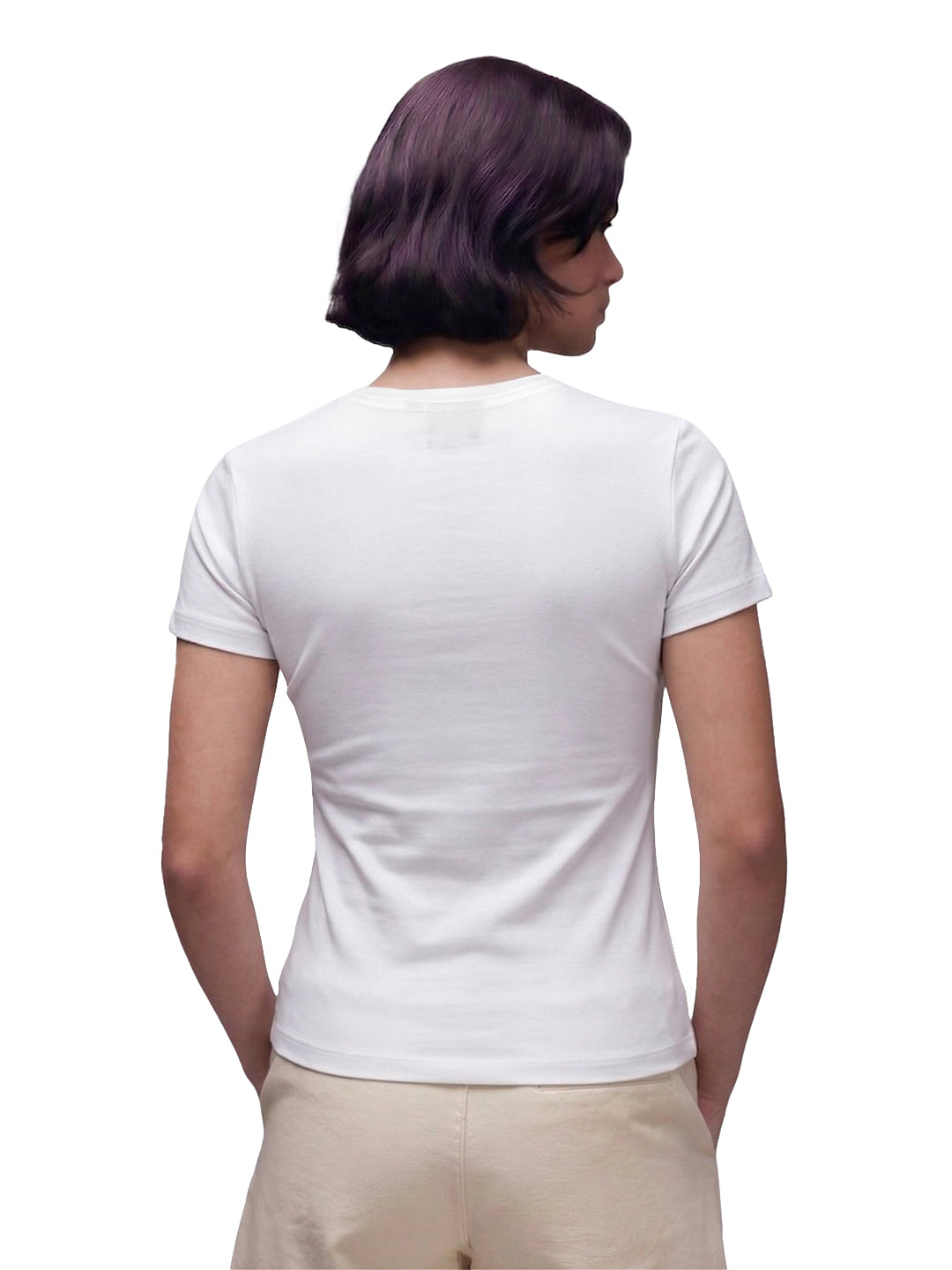 Fila Women White Abby Knitted Tee
