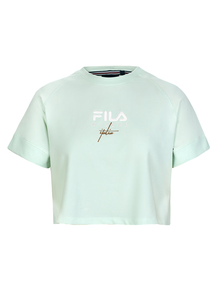 Fila Women Lime Arny Knitted Tee