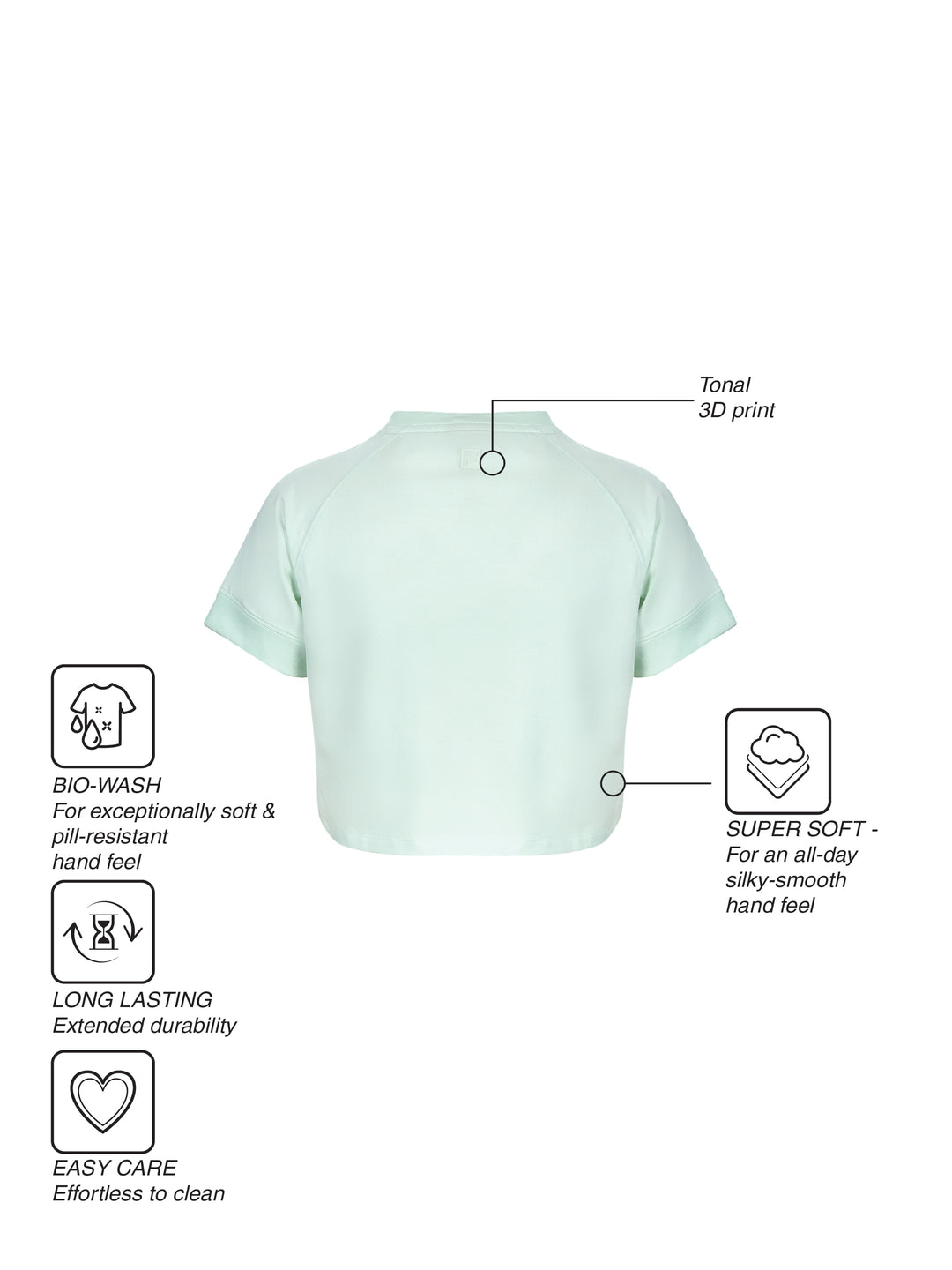 Fila Women Lime Arny Knitted Tee