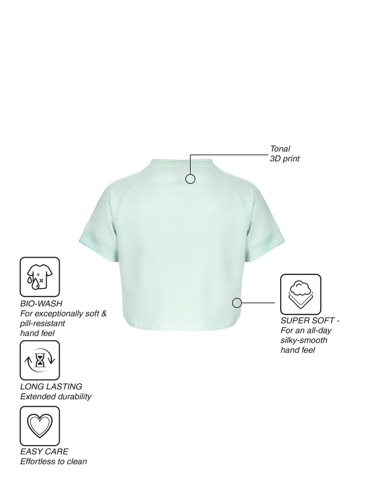 Fila Women Lime Arny Knitted Tee