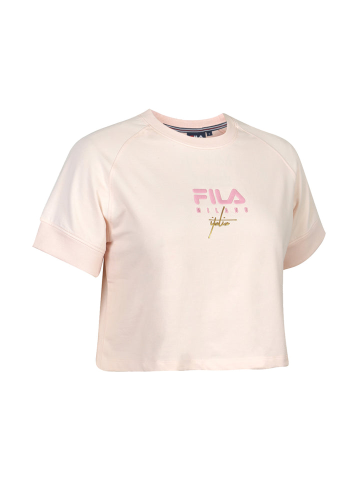 Fila Women Peach Arny Knitted Tee
