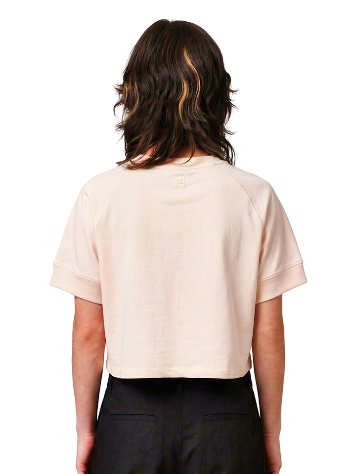 Fila Women Peach Arny Knitted Tee