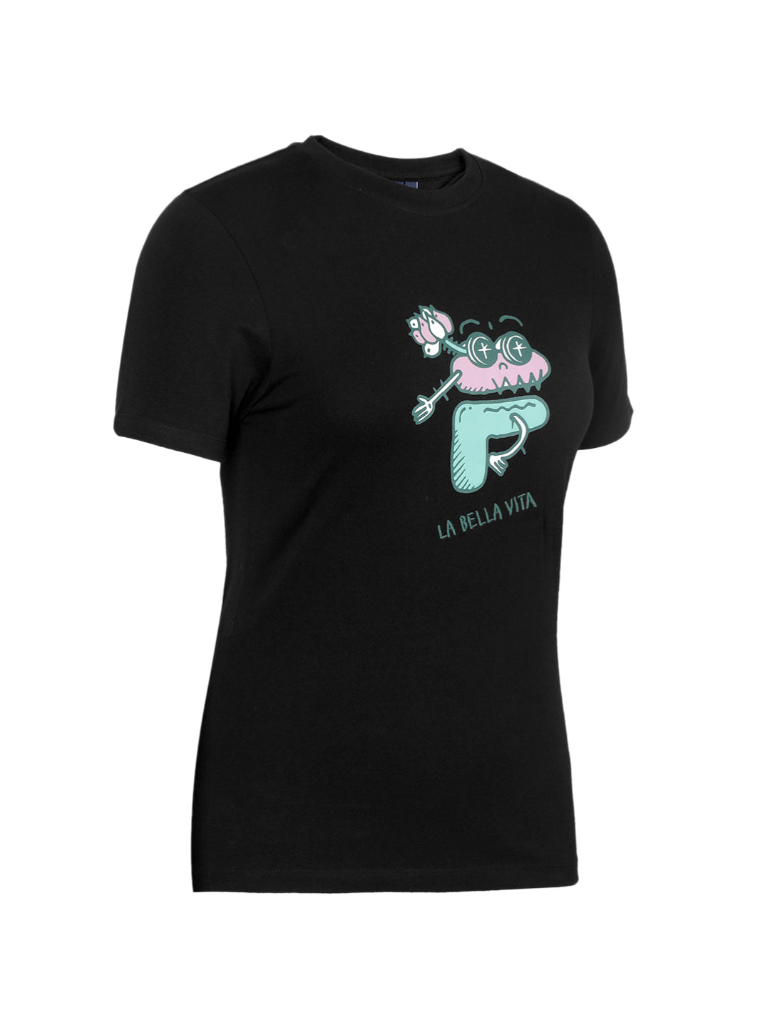 Fila Women Black Sollie Knitted Tee