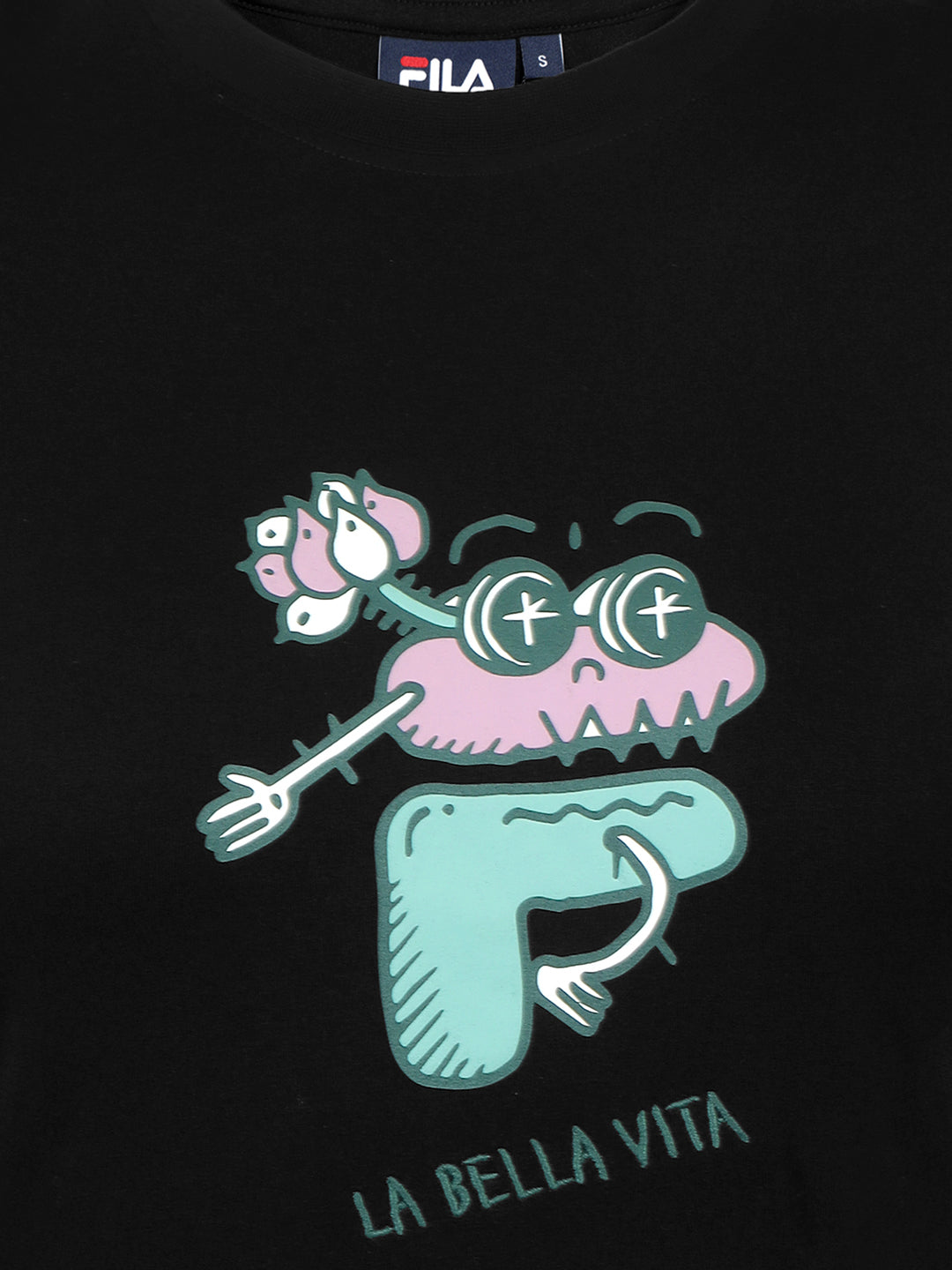Fila Women Black Sollie Knitted Tee