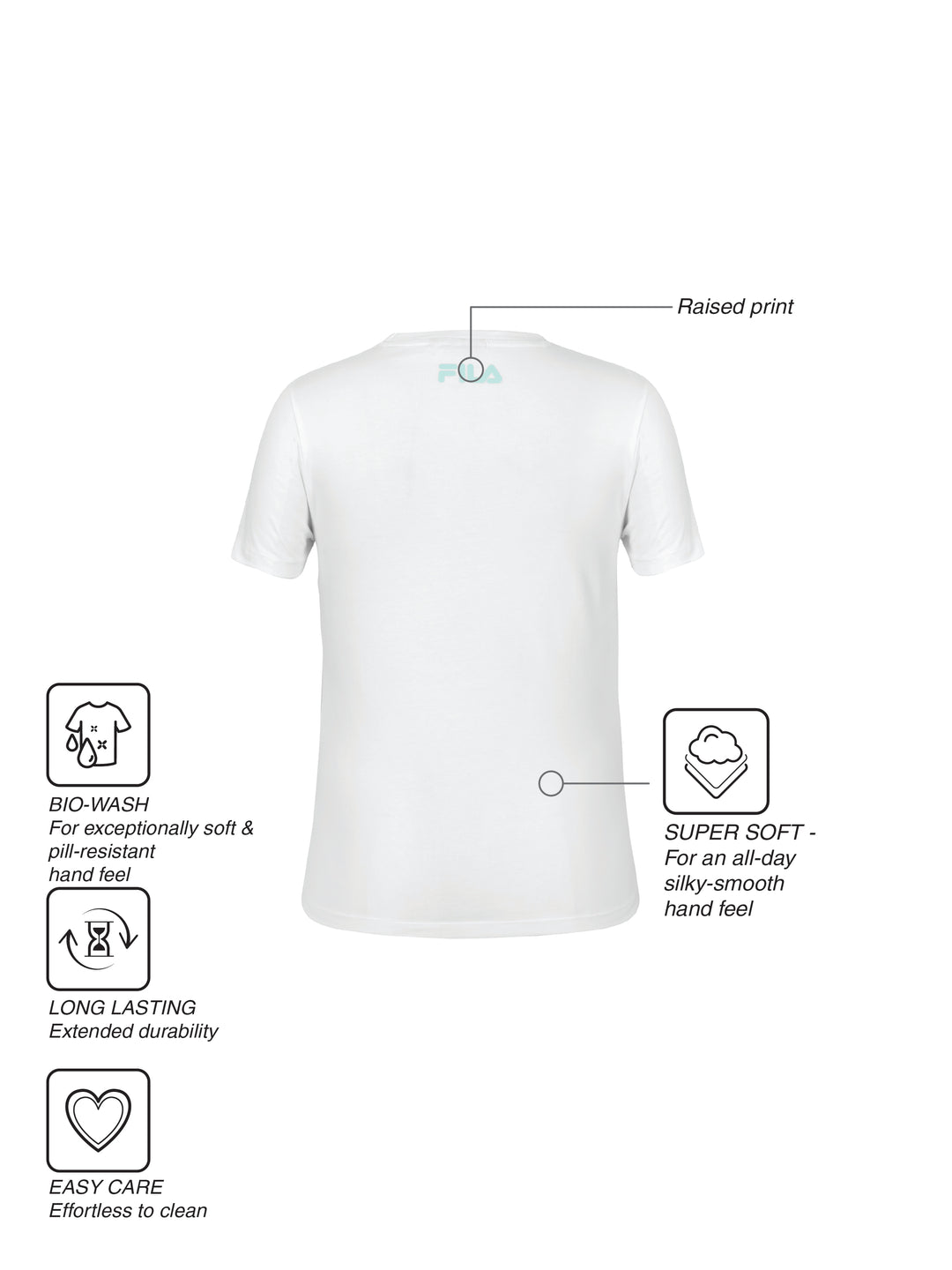 Fila Women White Sollie Knitted Tee