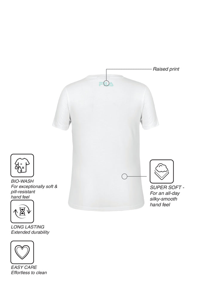 Fila Women White Sollie Knitted Tee