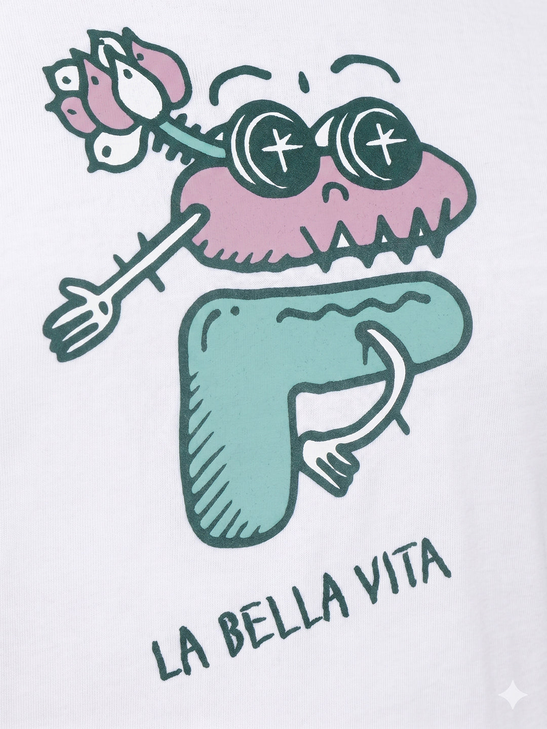 Fila Women White Sollie Knitted Tee
