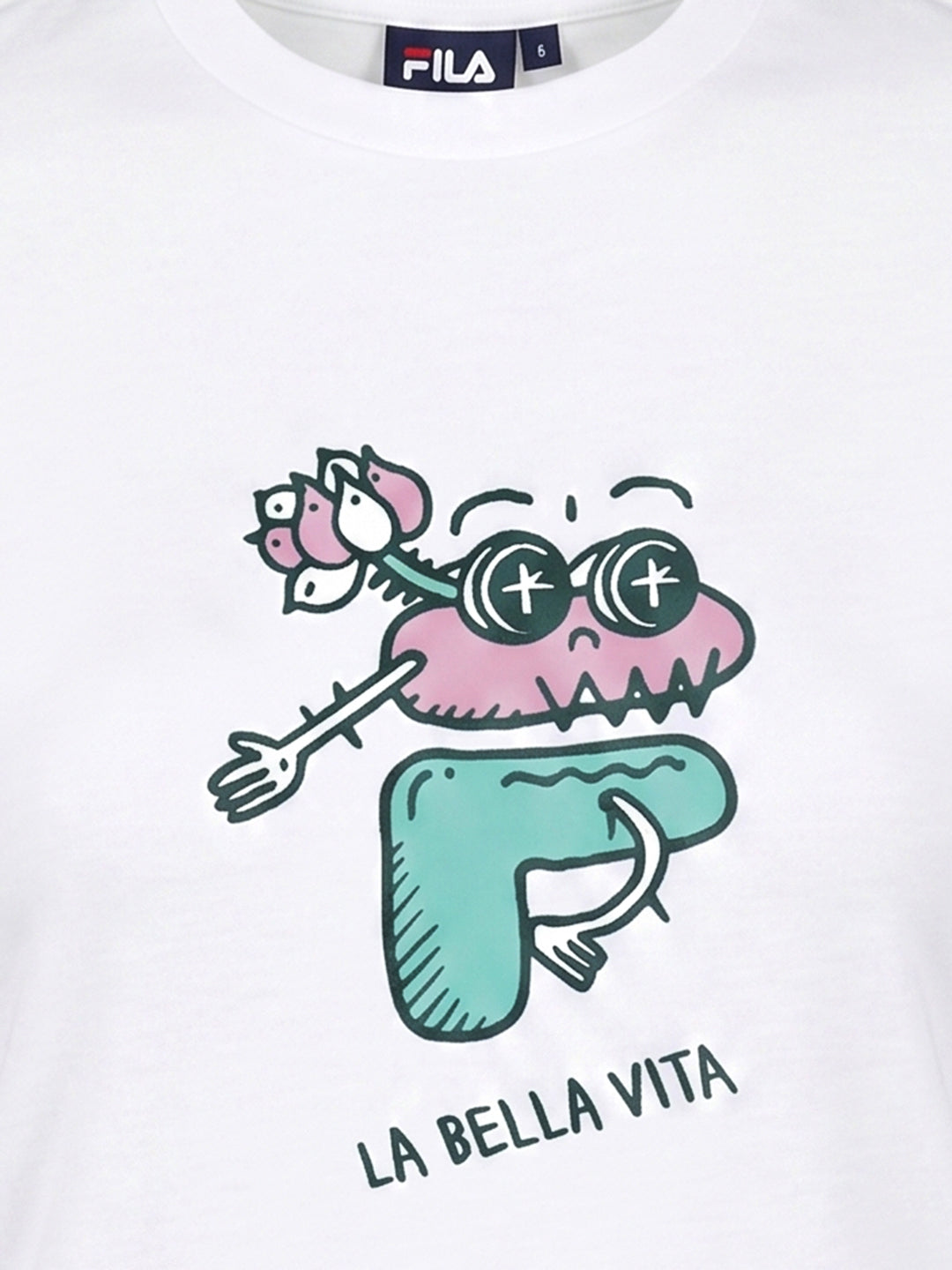 Fila Women White Sollie Knitted Tee