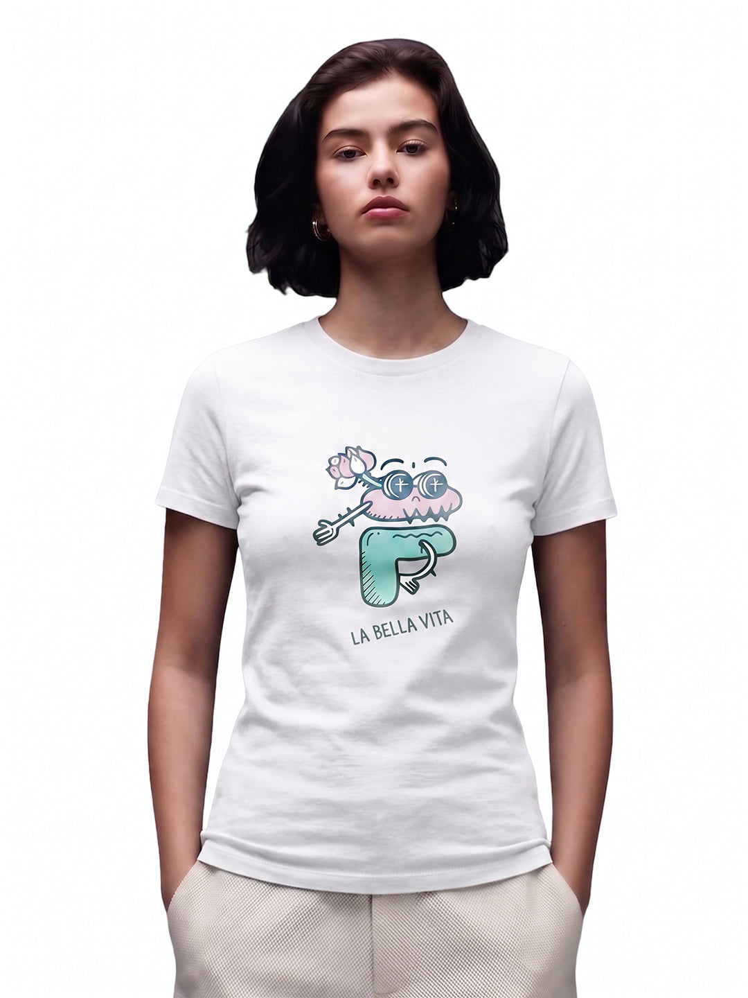 Fila Women White Sollie Knitted Tee