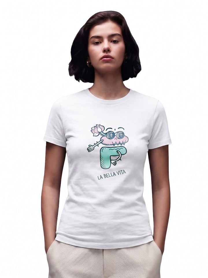 Fila Women White Sollie Knitted Tee