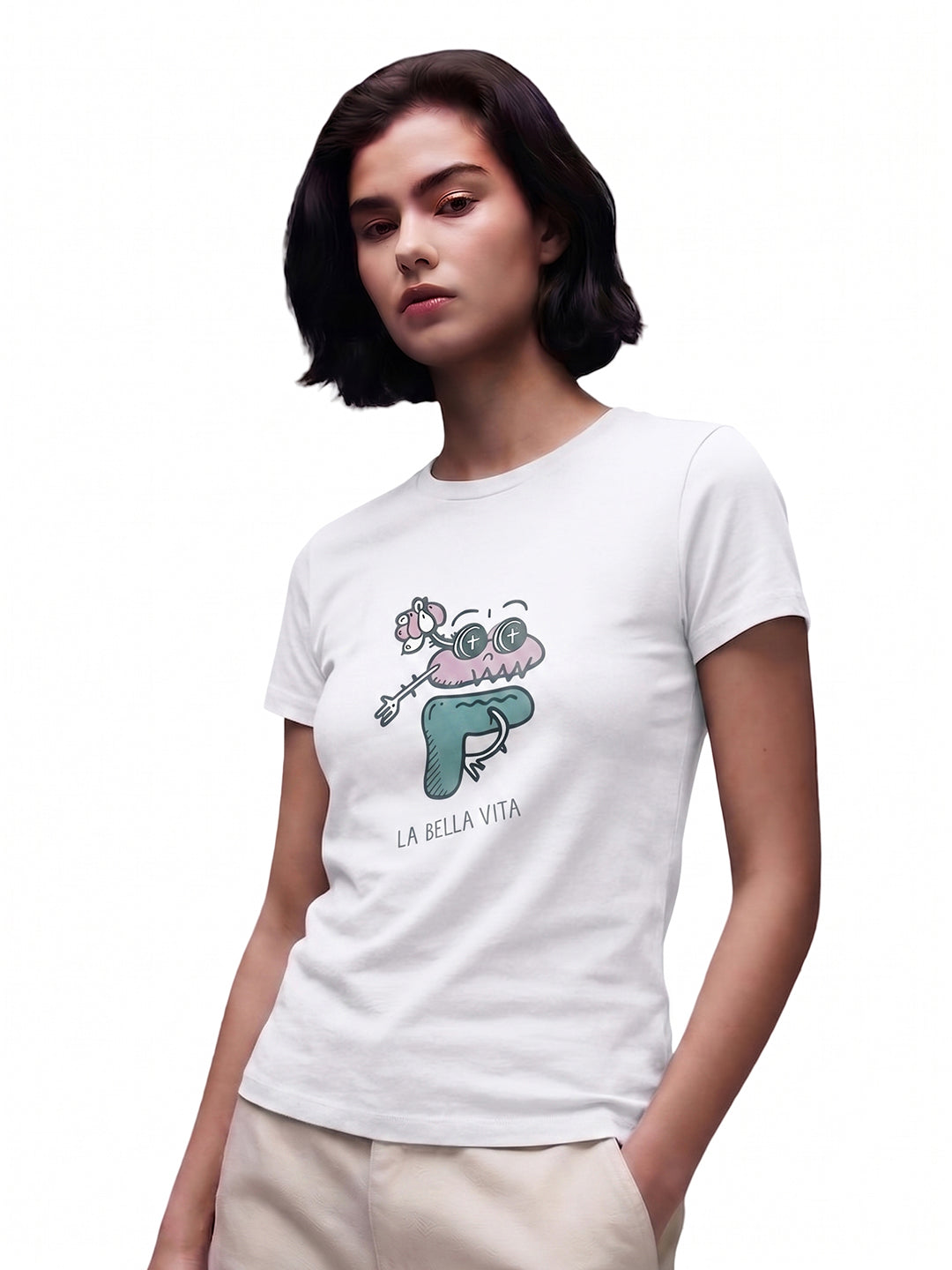 Fila Women White Sollie Knitted Tee