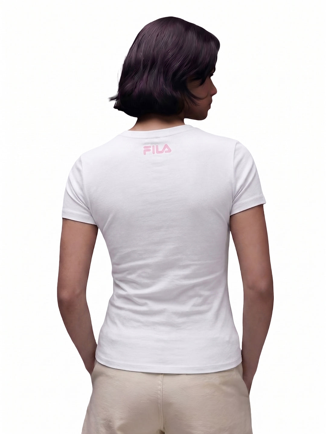 Fila Women White Sollie Knitted Tee