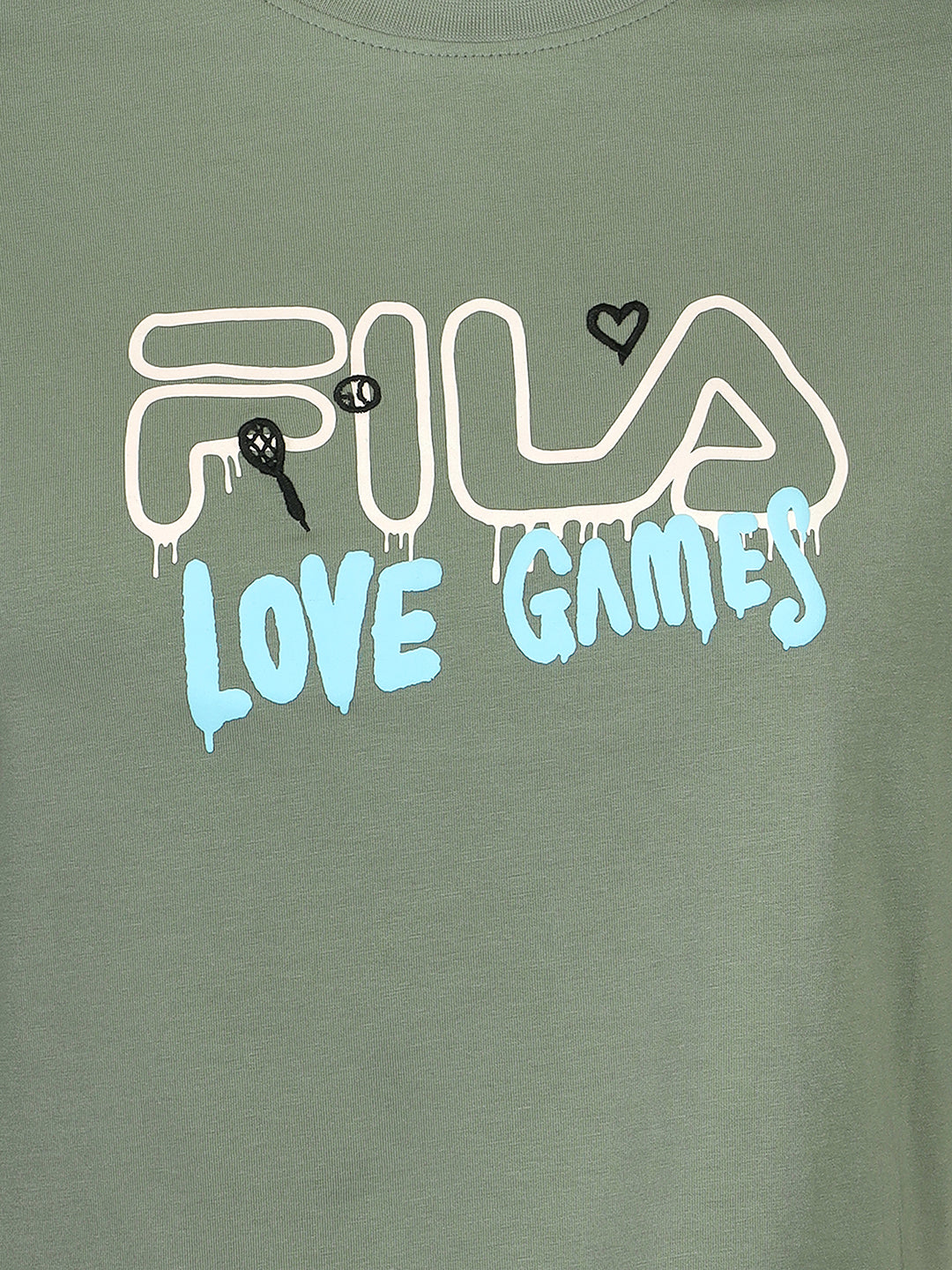 Fila Women Iceberg Green Gabbie Knitted Tee